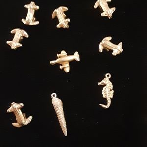 Givenchy Charms set of 9 MARKED